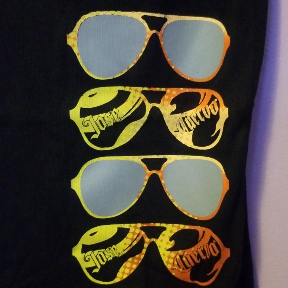 Jose Quervo Sunglasses Ribbed Tank Top Size M